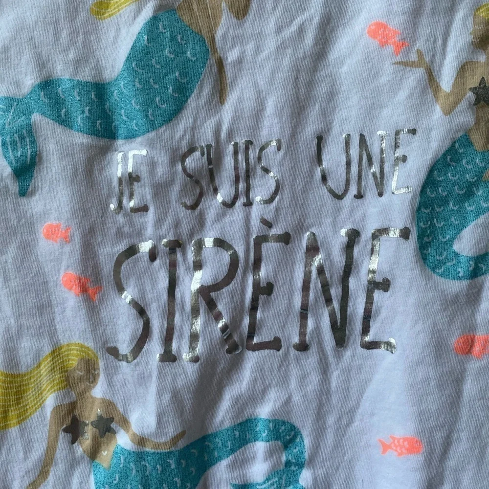 Zara mermaid tie front short sleeve top 11/12 - Picture 6 of 7
